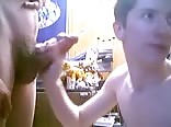 Blowing him off gay teen porn