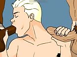 AA Vid  C - House of Morecock (gay porn cartoon)