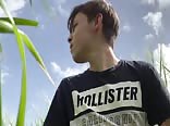 Twink Guy Outdoors Field Boys Porn