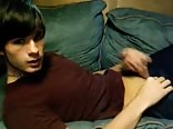 Cute college twink porn jerks and shoot a huge load 