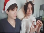 AA Vid - Adorable gay couple gifts fun gay tube