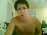 Cute college boy porn shows his big dick and jerks off on cam