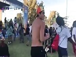 Four Boys After The Festival 