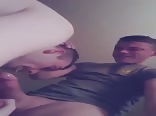 Gay Porn Tube Deepthroating huge cock of fit boy