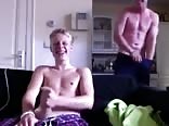Shy friends wank for girl gay tube