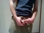 Boy porn finds something to do in the bathroom 