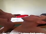 Great Facial & Shampoo & Chin Dripping & Face Full of Cum