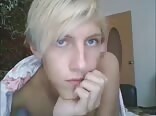 Blond Boys Porn Cum Show Solo
