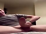 College boys porn hanging out and jacking his big dick 
