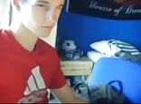 Cute webcam twink porn jerks his dick