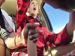 jerking off his friend in the car gay porn