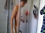 Finally caught my cousin in the shower boys porn