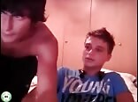 2 boys porn wank and cum together