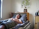 Roommate is gone so time to rub one out boys porn