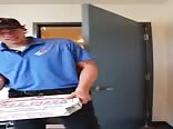 Dick in a pizza box boys porn