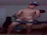 Horny Latino strips boys porn