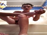 boy feet porn gay bath