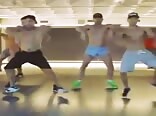 Dancing crowed twink tube