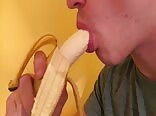 banana fun & cum gay boys porn