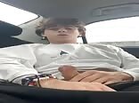 No one around! gay teen porn backseat