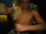 Muscular teen spanks the monkey boys porn
