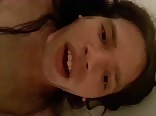 Lovelylilush drink pee piss on face