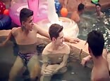 Gay Porn Threesome Bareback - WATER BABY'S