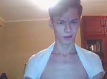 Smooth cute teen boys porn masturbates in the living room