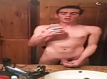 College boys porn snap action in bathroom 