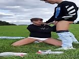 Twinks playing outdoors gay porn