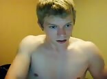 Fit blond lad working out naked and wanking boys porn