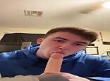 Teen boy sucking dick ASMR porn