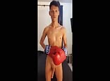 Cute college boy from the box relay jerks off boys porn
