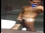 20y brazilian boy send to girlfriend selfie