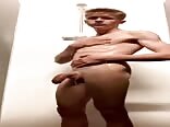Blond boys porn in the shower cock wet
