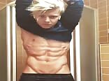 blond flexing twink tube sexy
