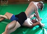 Twinks Fighting with feet domination twink tube