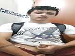 Colombian exchange student beats off in library bathroom boys porn