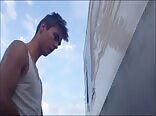 Cute Straight Lad Caught Pissing Outside Caught Boys Porn
