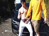 Cum explosion on outdoor boys porn