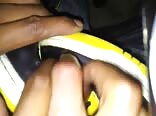 Black Boy Jordan Sneakers Cum