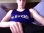 Straight boys gay porn shows his big dick