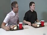 After a food fight two twinks gay porn