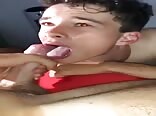 Shoot cum all over his face gay teen porn