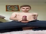 twink releasing his nut juice