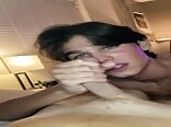 Blue-eyed twink sucking gay teen porn
