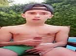 Pool boy huge cum gay teen porn