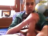 Jerking his big cock big cock record gay porn
