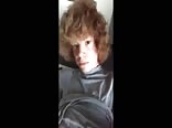 Femboy strips and shows off his big dick boys porn