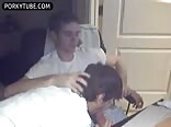  Friend sucks and helps him to cum boys porn